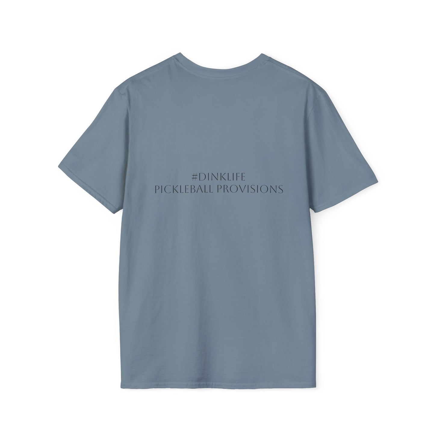 Unisex Softstyle T-Shirt - Dink Responsibly, Fun Casual Wear, Gift for Friends, Drinking Humor Apparel, Everyday Comfort Tee