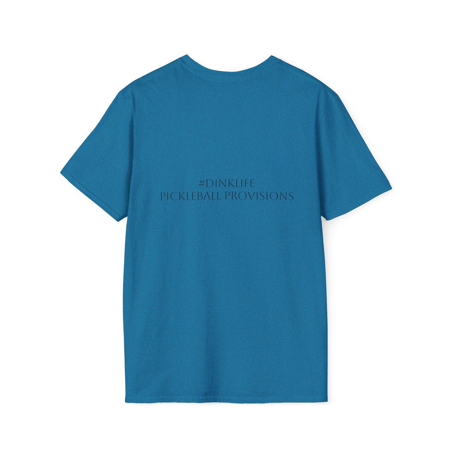 Unisex Softstyle T-Shirt - Dink Responsibly, Fun Casual Wear, Gift for Friends, Drinking Humor Apparel, Everyday Comfort Tee
