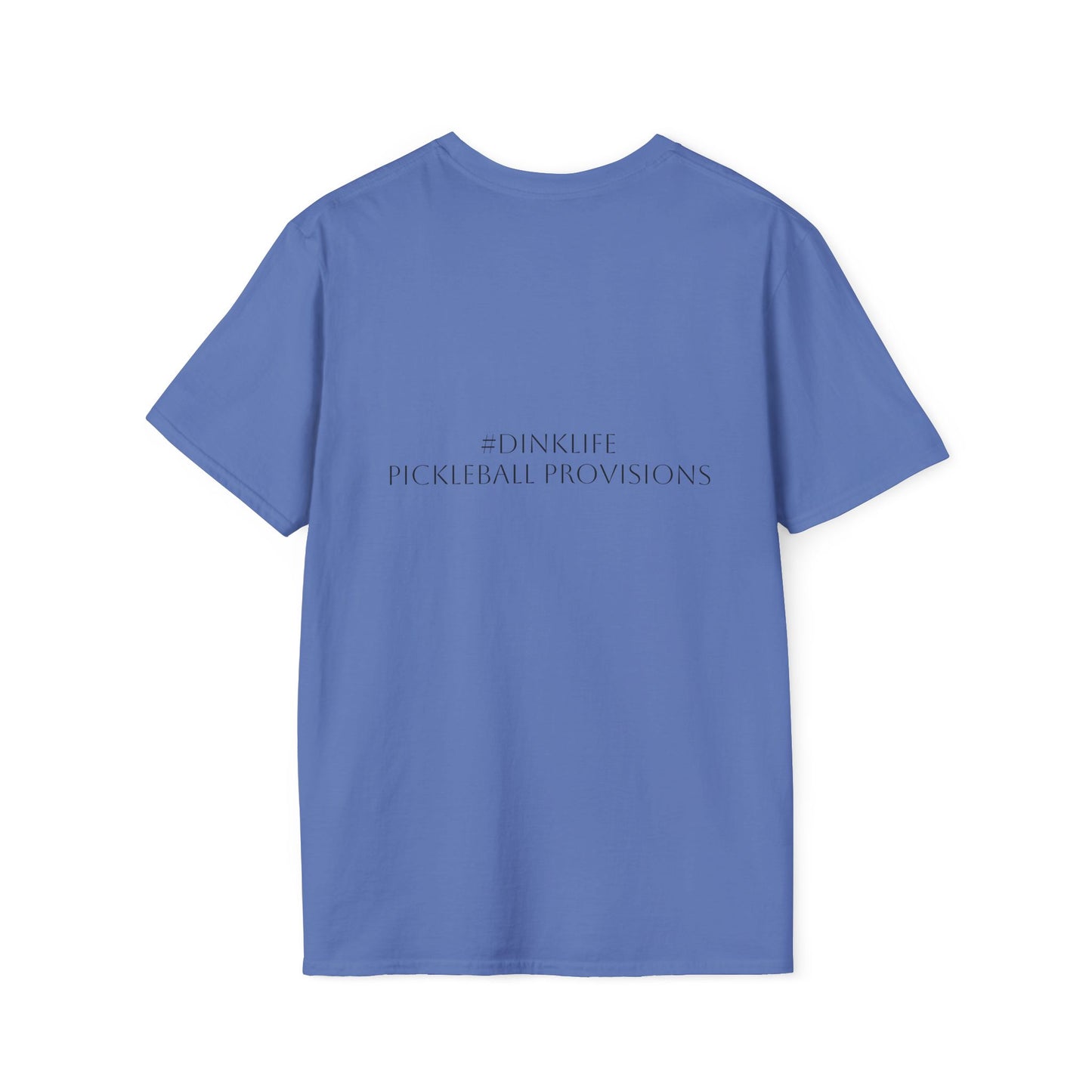 Unisex Softstyle T-Shirt - Dink Responsibly, Fun Casual Wear, Gift for Friends, Drinking Humor Apparel, Everyday Comfort Tee
