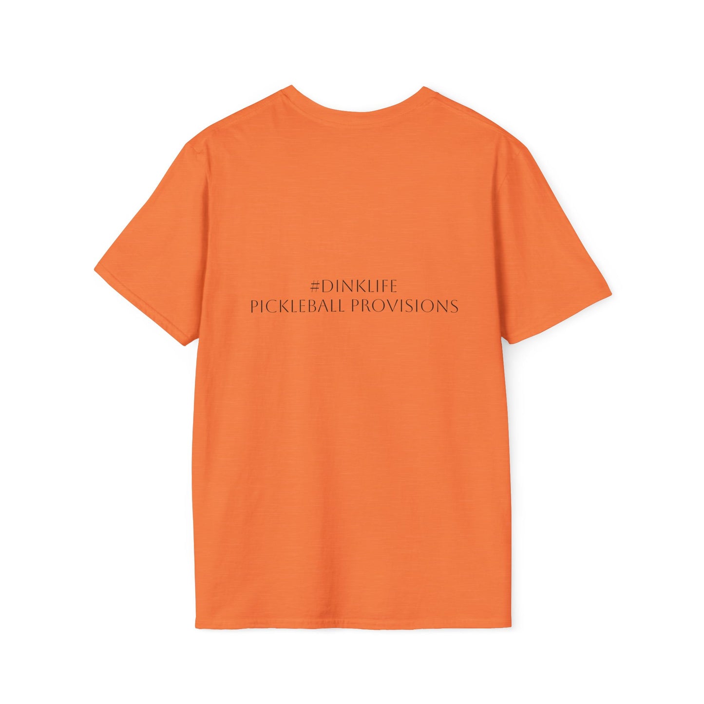 Unisex Softstyle T-Shirt - Dink Responsibly, Fun Casual Wear, Gift for Friends, Drinking Humor Apparel, Everyday Comfort Tee