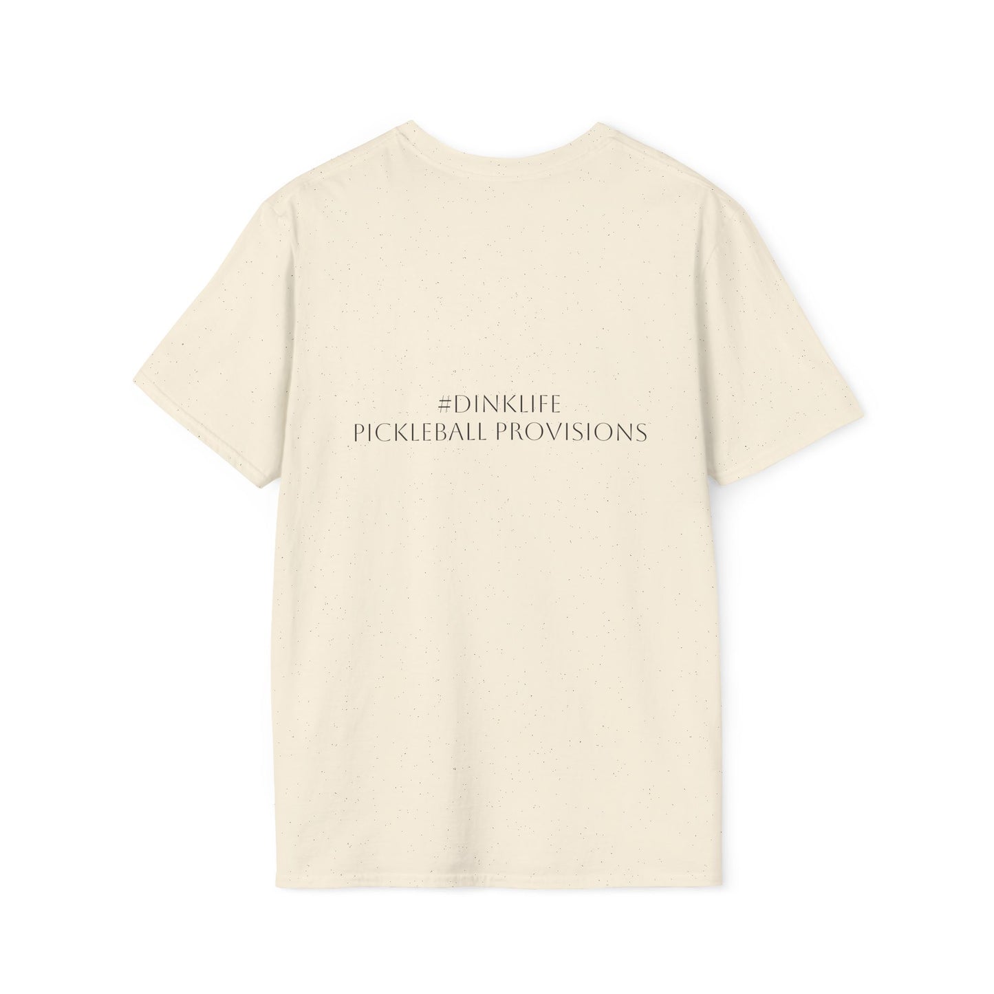 Unisex Softstyle T-Shirt - Dink Responsibly, Fun Casual Wear, Gift for Friends, Drinking Humor Apparel, Everyday Comfort Tee