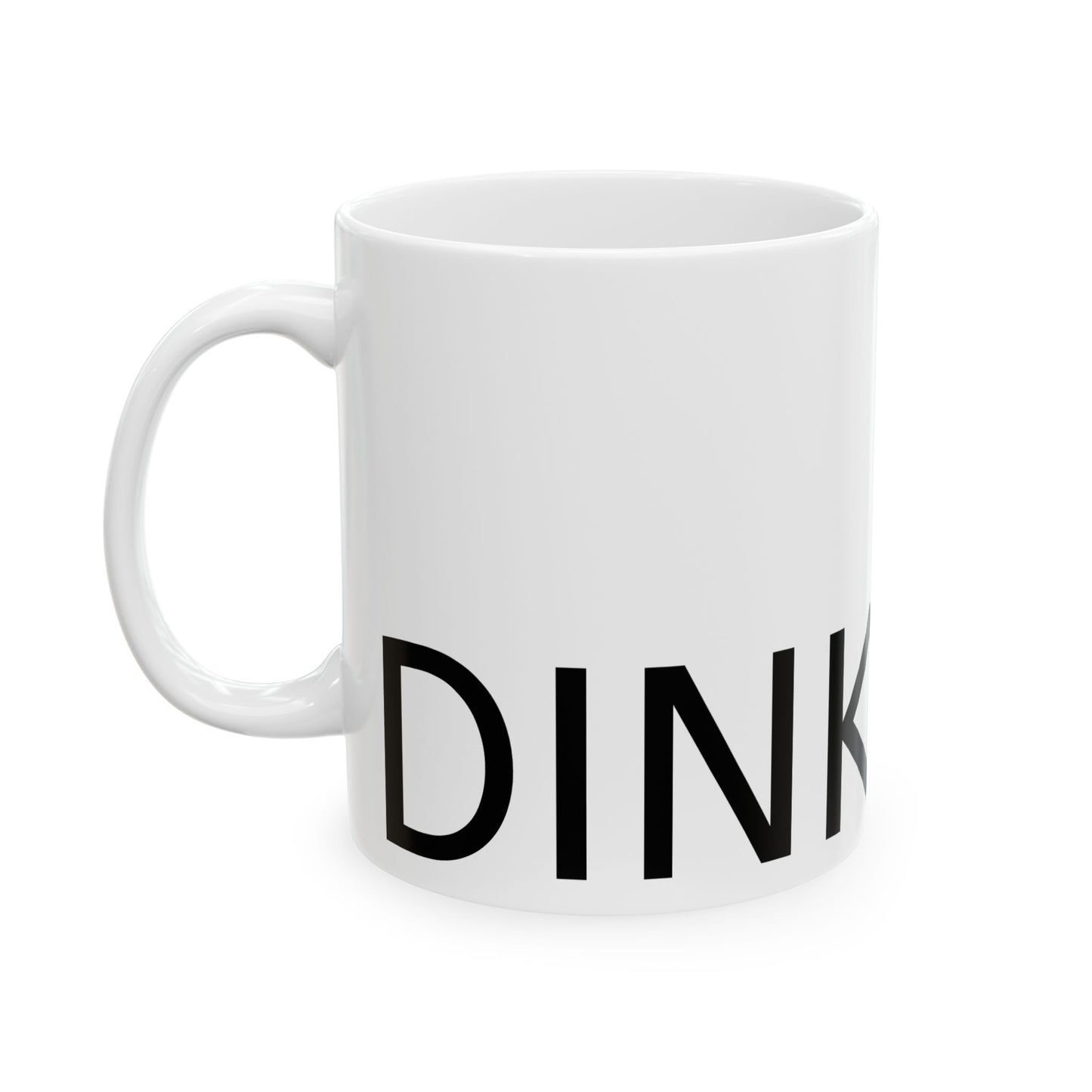 Stylish Ceramic Mug with Bold Typography, Perfect for Coffee Lovers, Unique Gift for Birthdays, Modern Kitchen Decor, Office Use