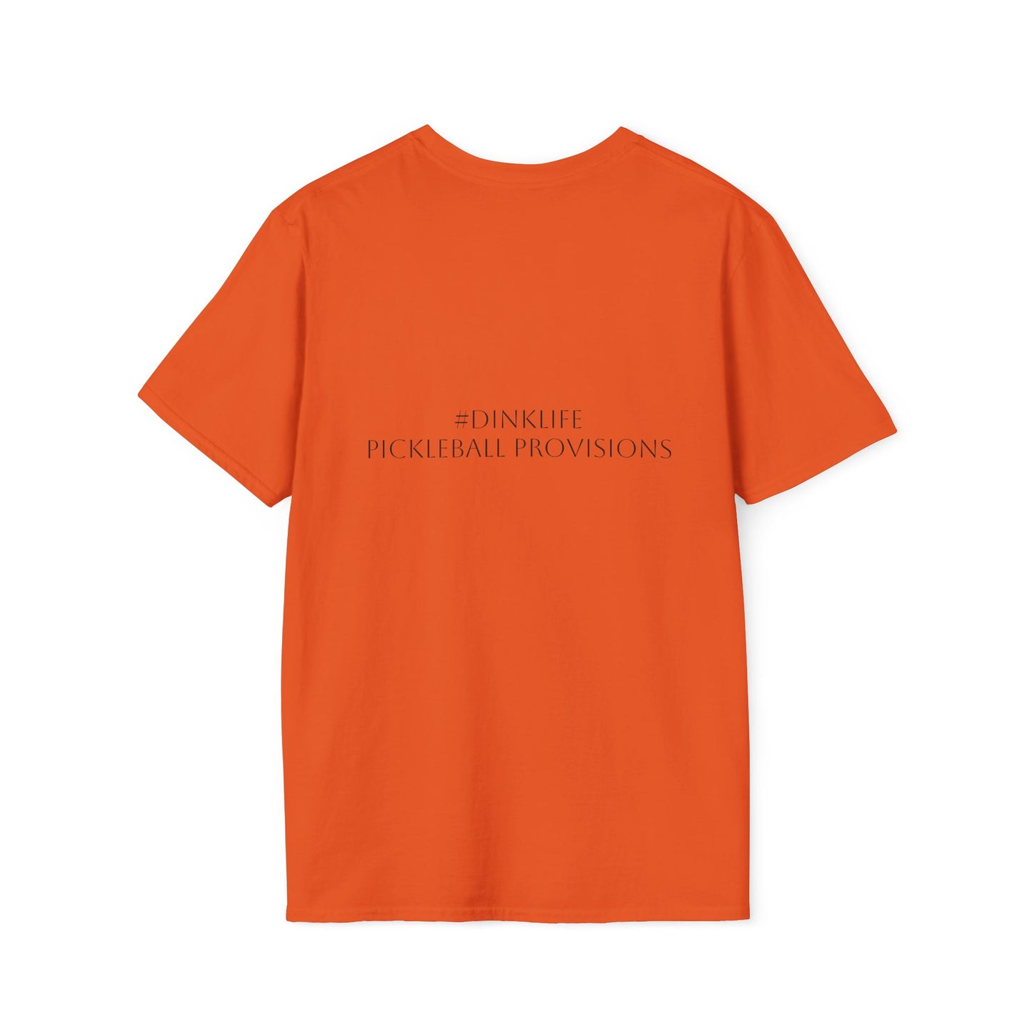 Unisex Softstyle T-Shirt - Dink Responsibly, Fun Casual Wear, Gift for Friends, Drinking Humor Apparel, Everyday Comfort Tee