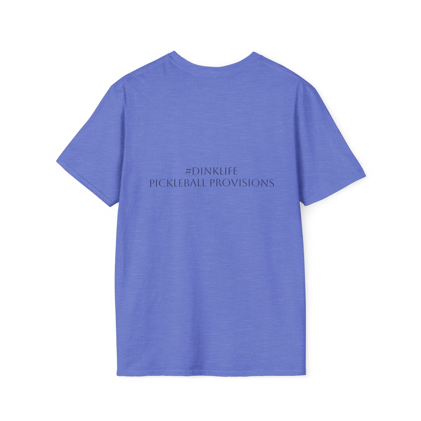 Unisex Softstyle T-Shirt - Dink Responsibly, Fun Casual Wear, Gift for Friends, Drinking Humor Apparel, Everyday Comfort Tee