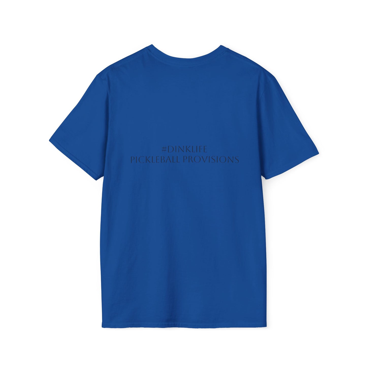 Unisex Softstyle T-Shirt - Dink Responsibly, Fun Casual Wear, Gift for Friends, Drinking Humor Apparel, Everyday Comfort Tee