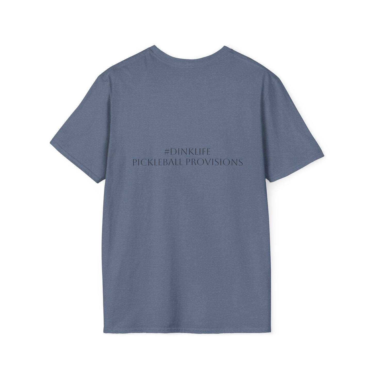 Unisex Softstyle T-Shirt - Dink Responsibly, Fun Casual Wear, Gift for Friends, Drinking Humor Apparel, Everyday Comfort Tee