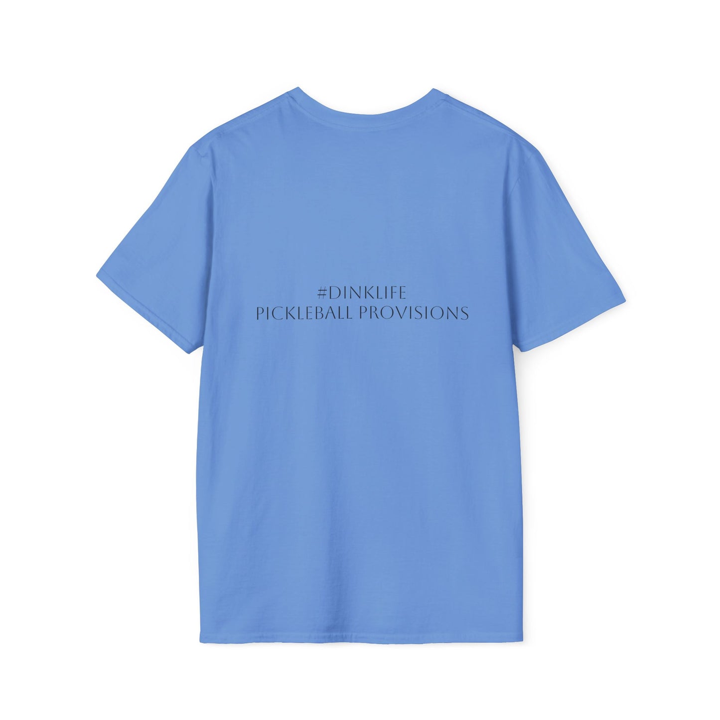 Unisex Softstyle T-Shirt - Dink Responsibly, Fun Casual Wear, Gift for Friends, Drinking Humor Apparel, Everyday Comfort Tee