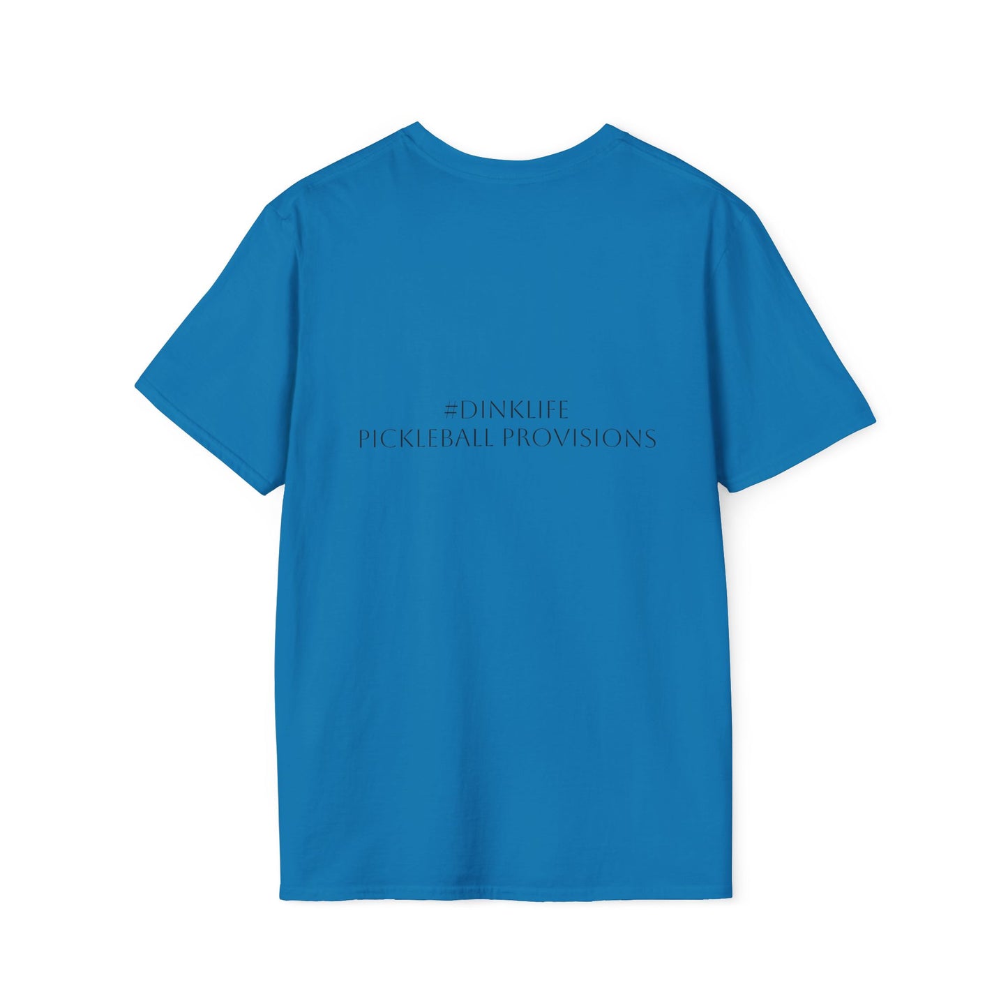 Unisex Softstyle T-Shirt - Dink Responsibly, Fun Casual Wear, Gift for Friends, Drinking Humor Apparel, Everyday Comfort Tee