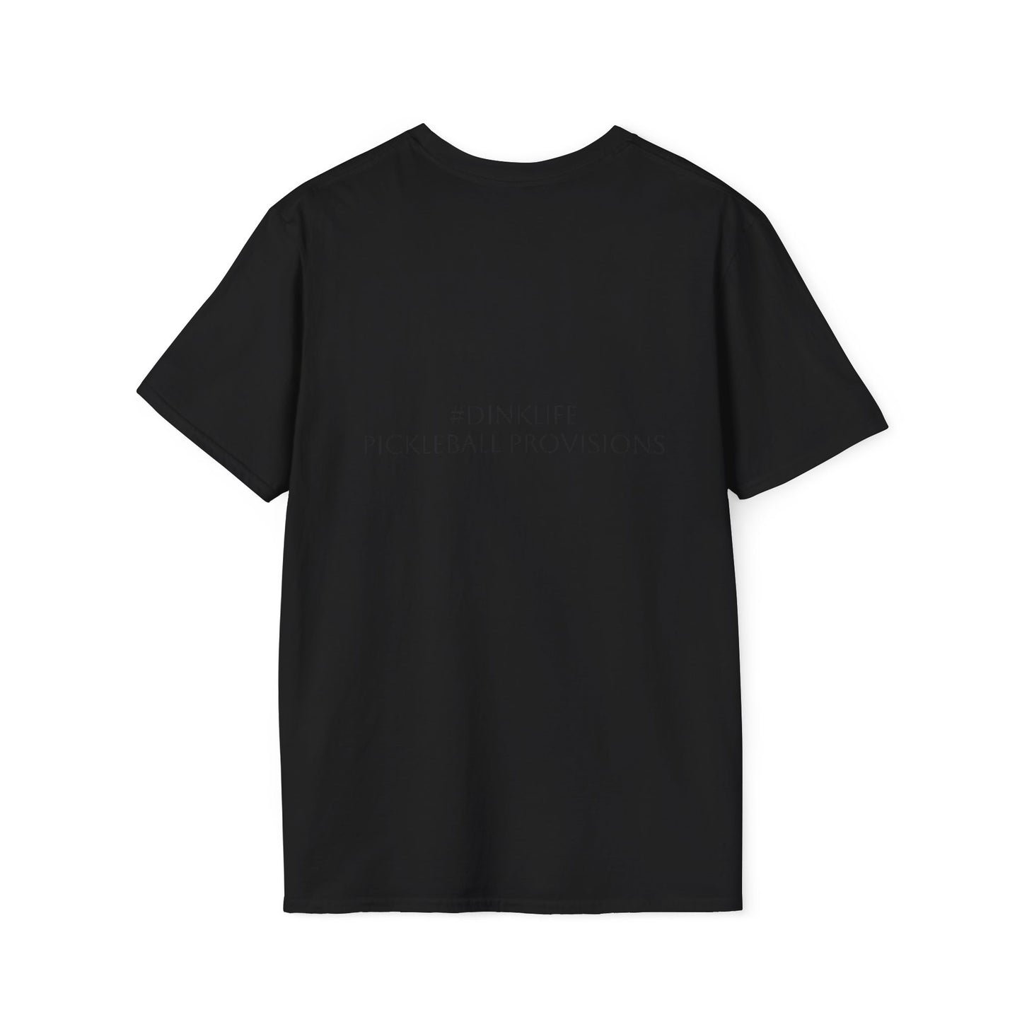 Unisex Softstyle T-Shirt - Dink Responsibly, Fun Casual Wear, Gift for Friends, Drinking Humor Apparel, Everyday Comfort Tee